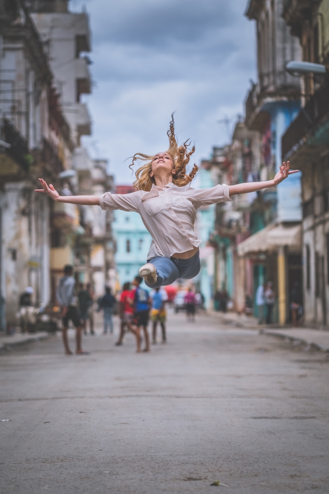 Omar Z Robles | Dancers Practicing On The Streets Of Cuba, #artpeople